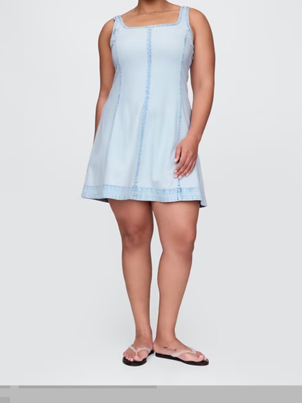 Denim Mini Dress